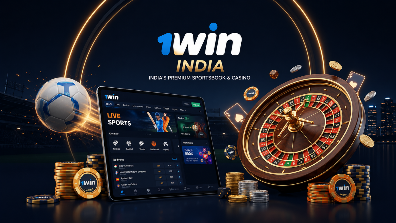 1Win India online casino and sports betting platform with IPL betting, live dealer games, secure payments, and mobile app access